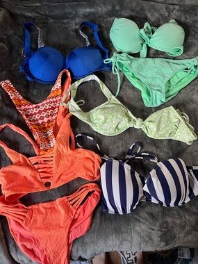21 pieces Mixed Women's Bikini and Swimsuit bundle